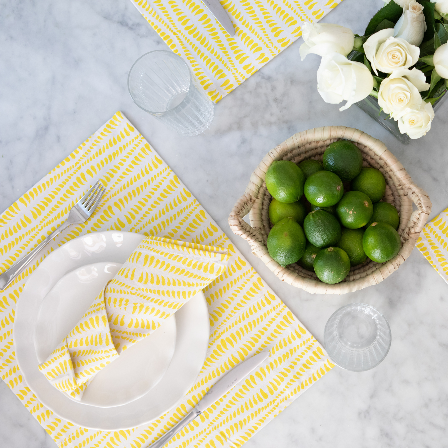 Pair of Sunflower Placemats