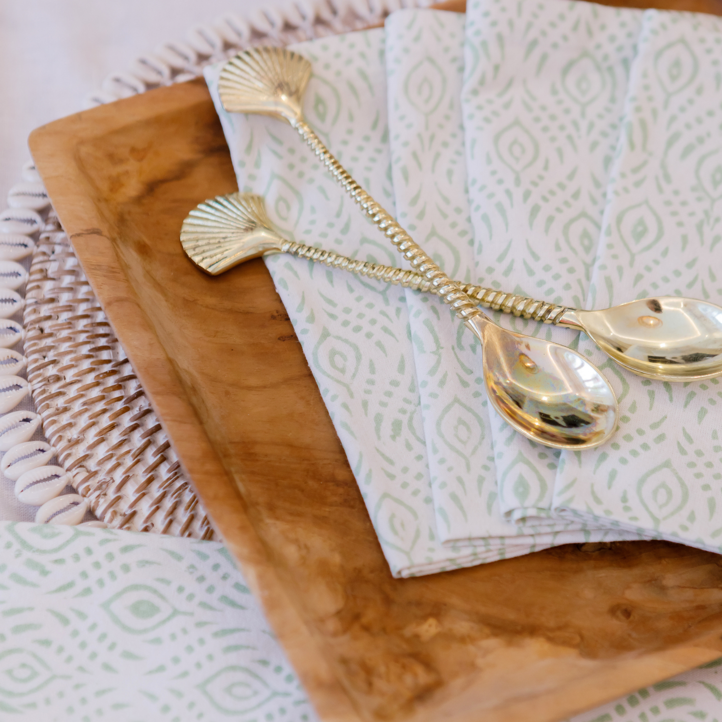 Pair of Eucalyptus Napkins