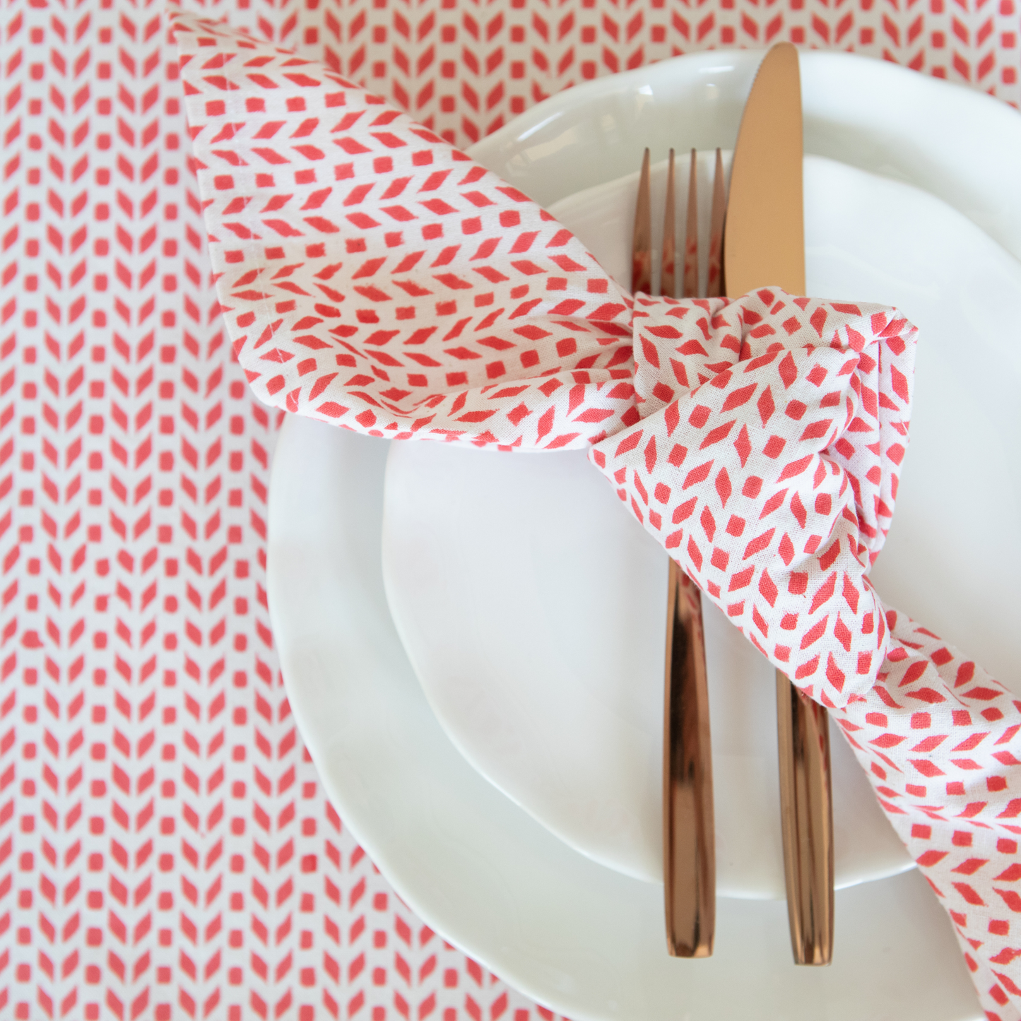 Pair of Bougainvillea Placemats