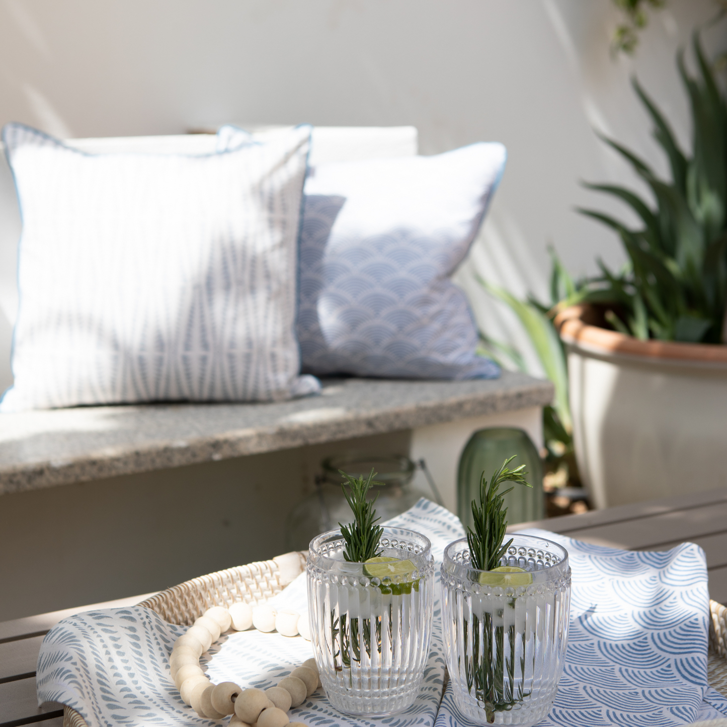 Hydrangea Cushion