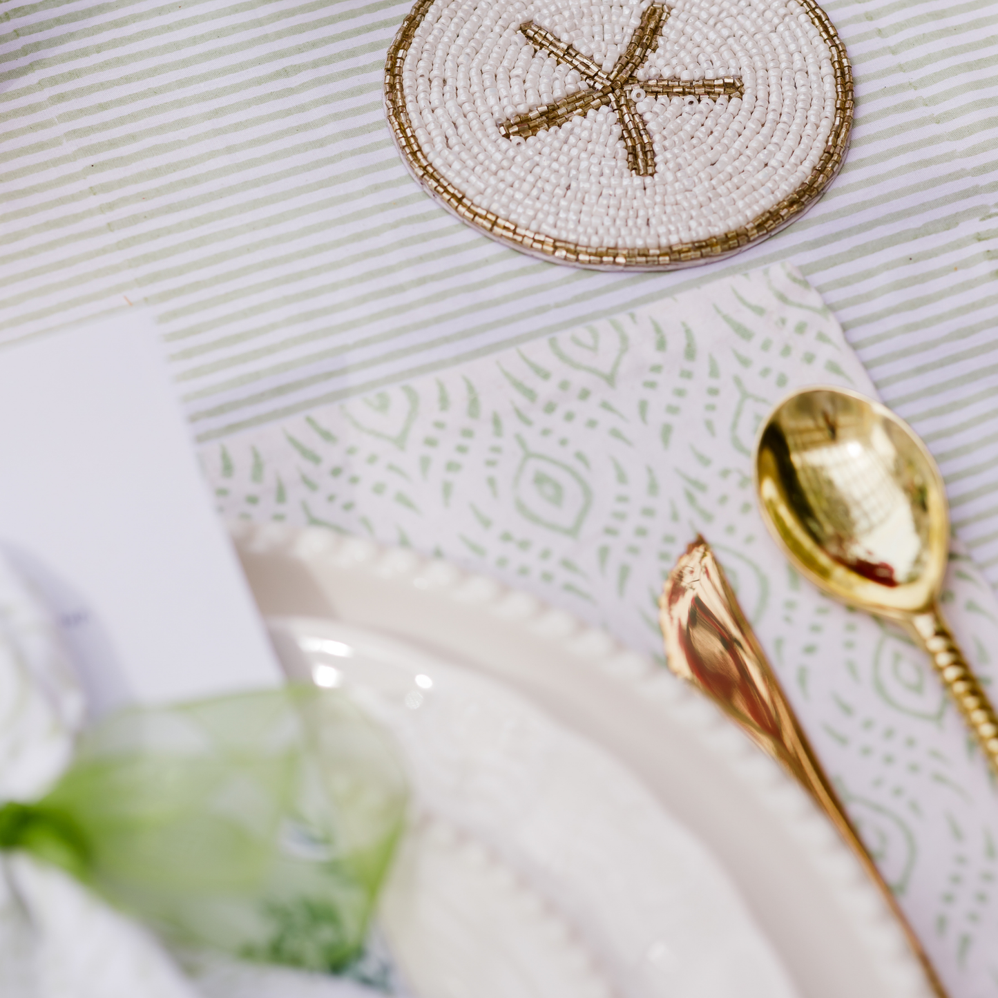 Silver Starfish Coasters