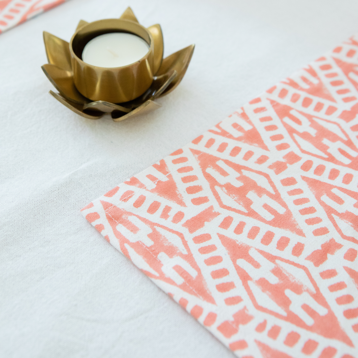 Pair of Peony Placemats