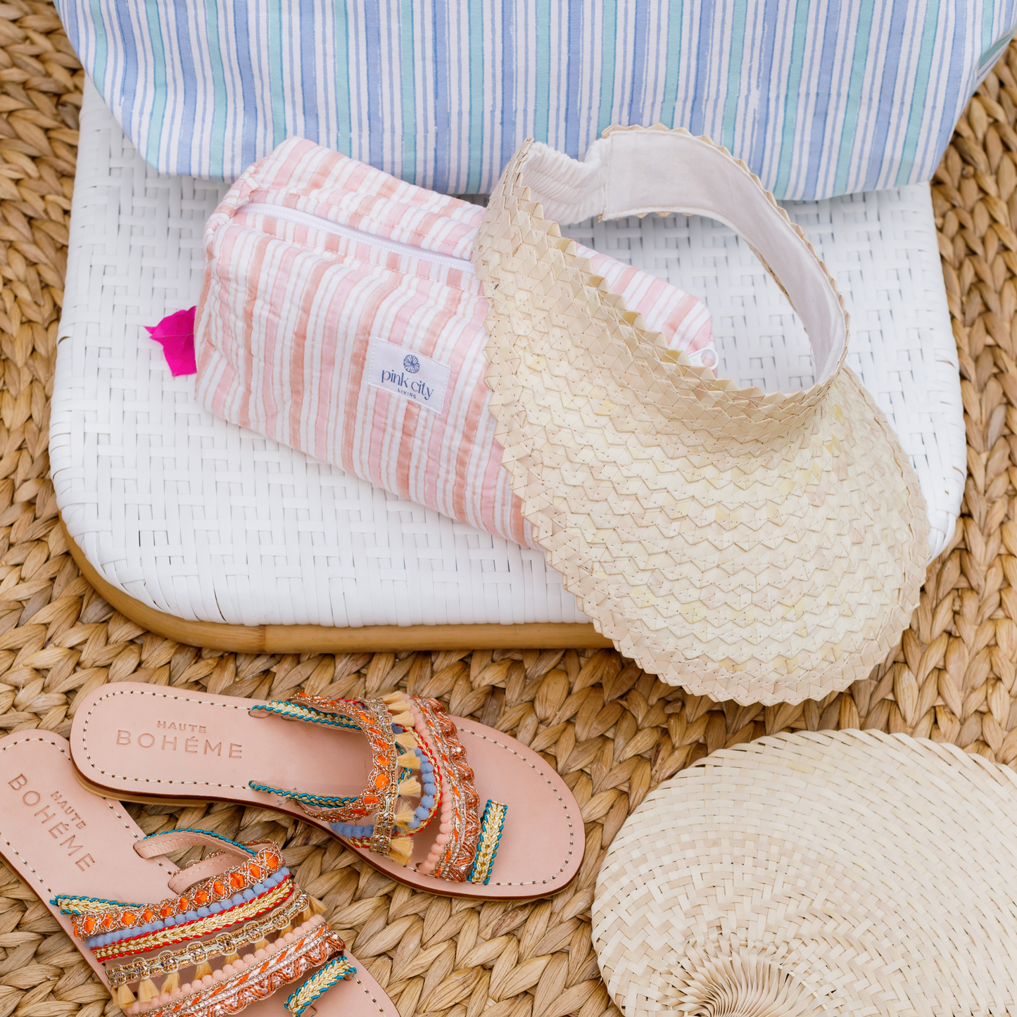 Desert Rose Beauty Bag