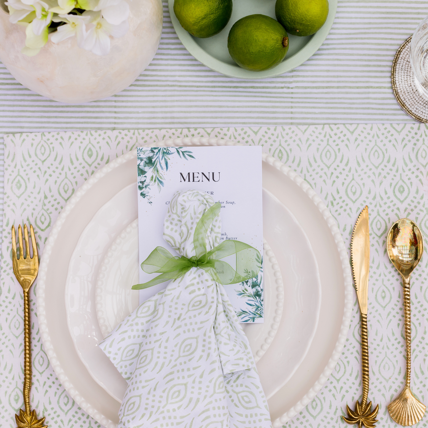 Pair of Eucalyptus Placemats