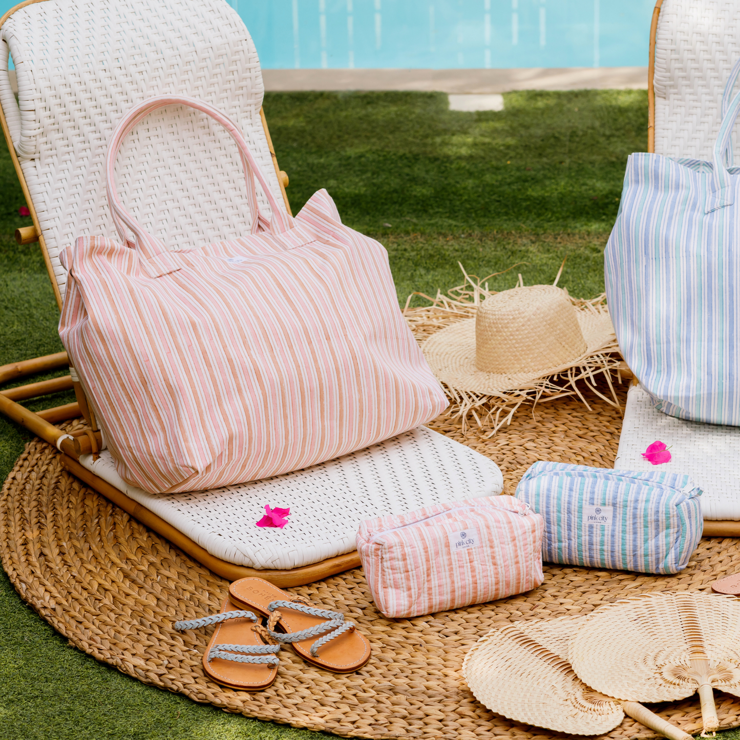 Desert Rose Beach Bag