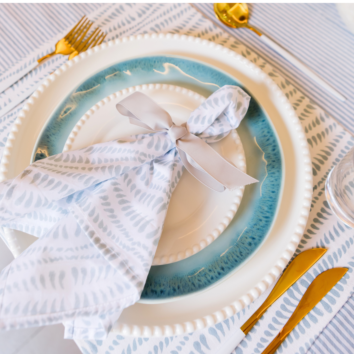 Pair of Hydrangea Placemats