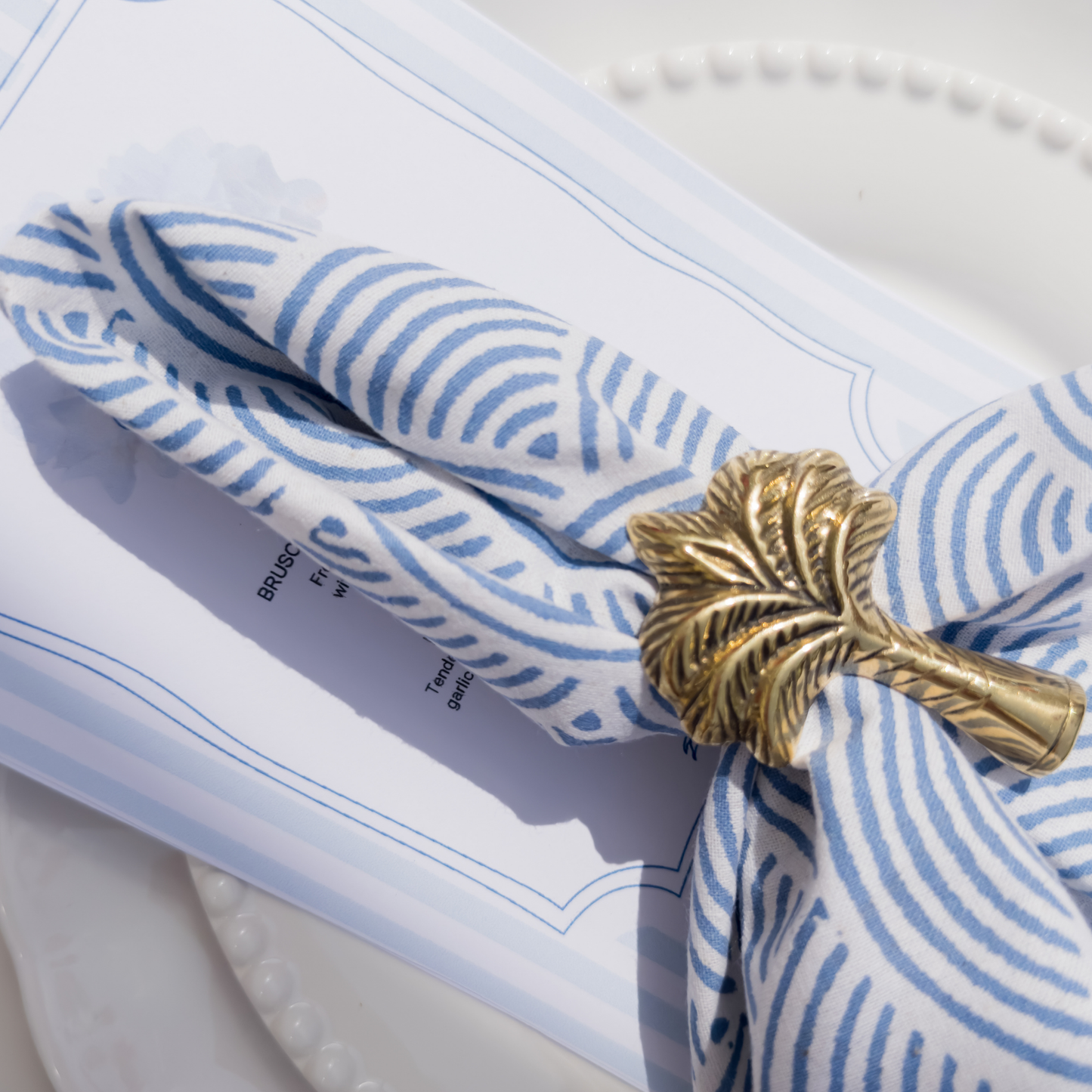 Pair of Cornflower Napkins
