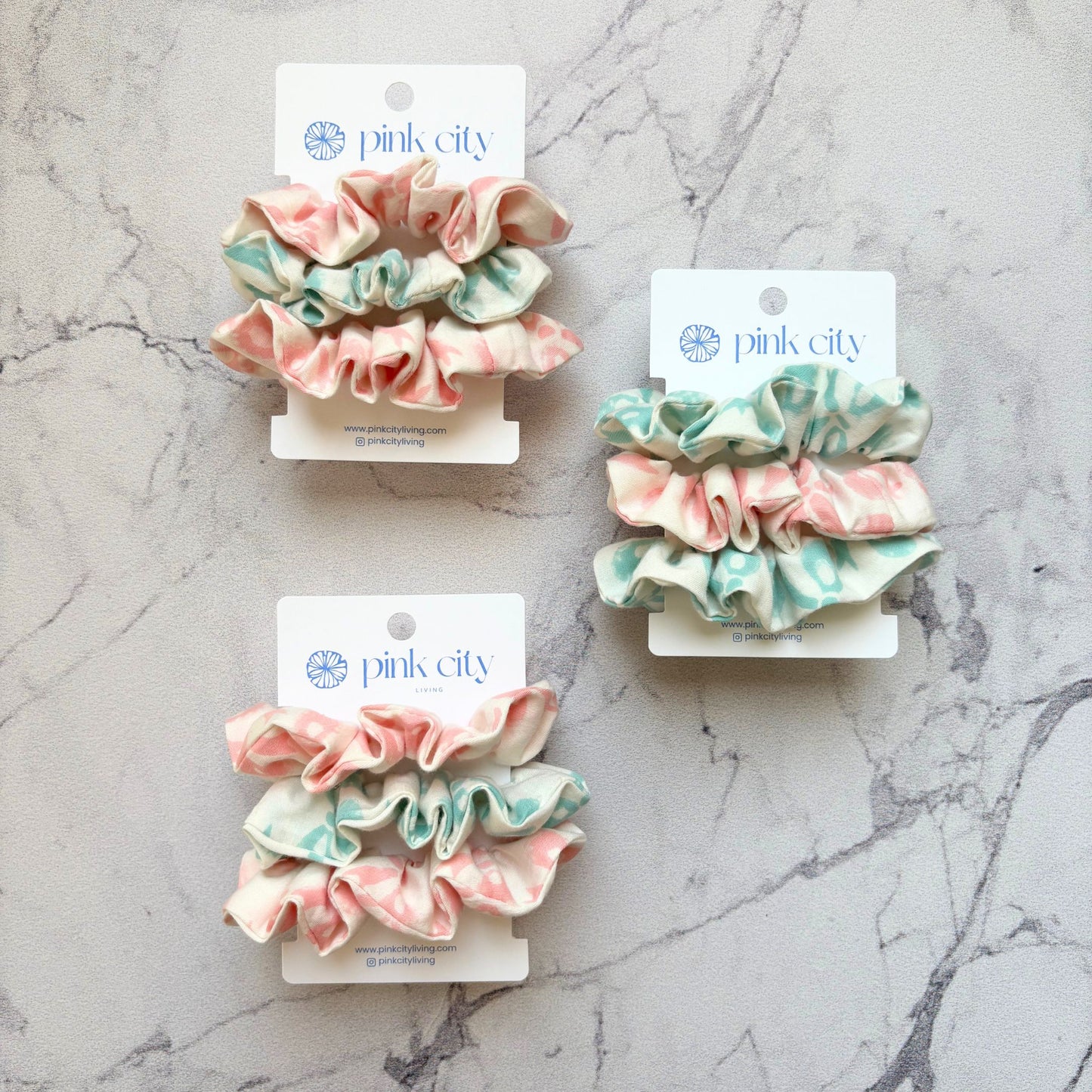 Skinny Scrunchie Set, Organic Cotton