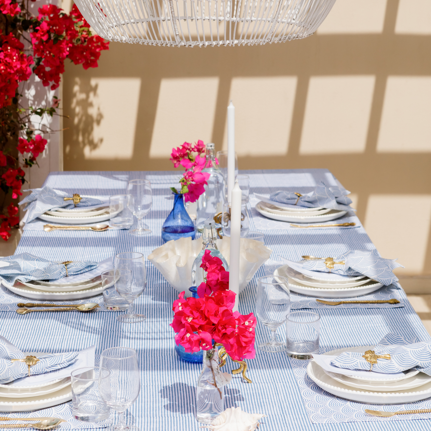 Pair of Cornflower Placemats