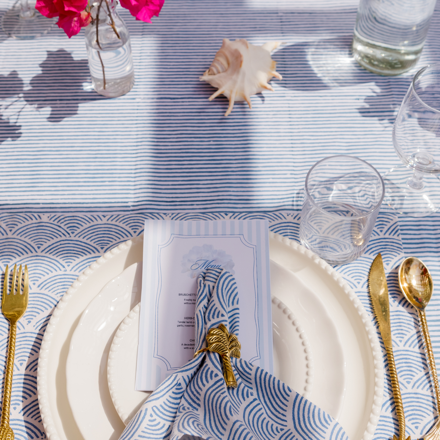 Pair of Cornflower Napkins