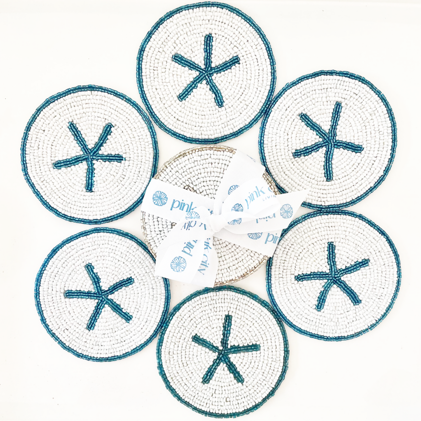 Blue Starfish Coasters