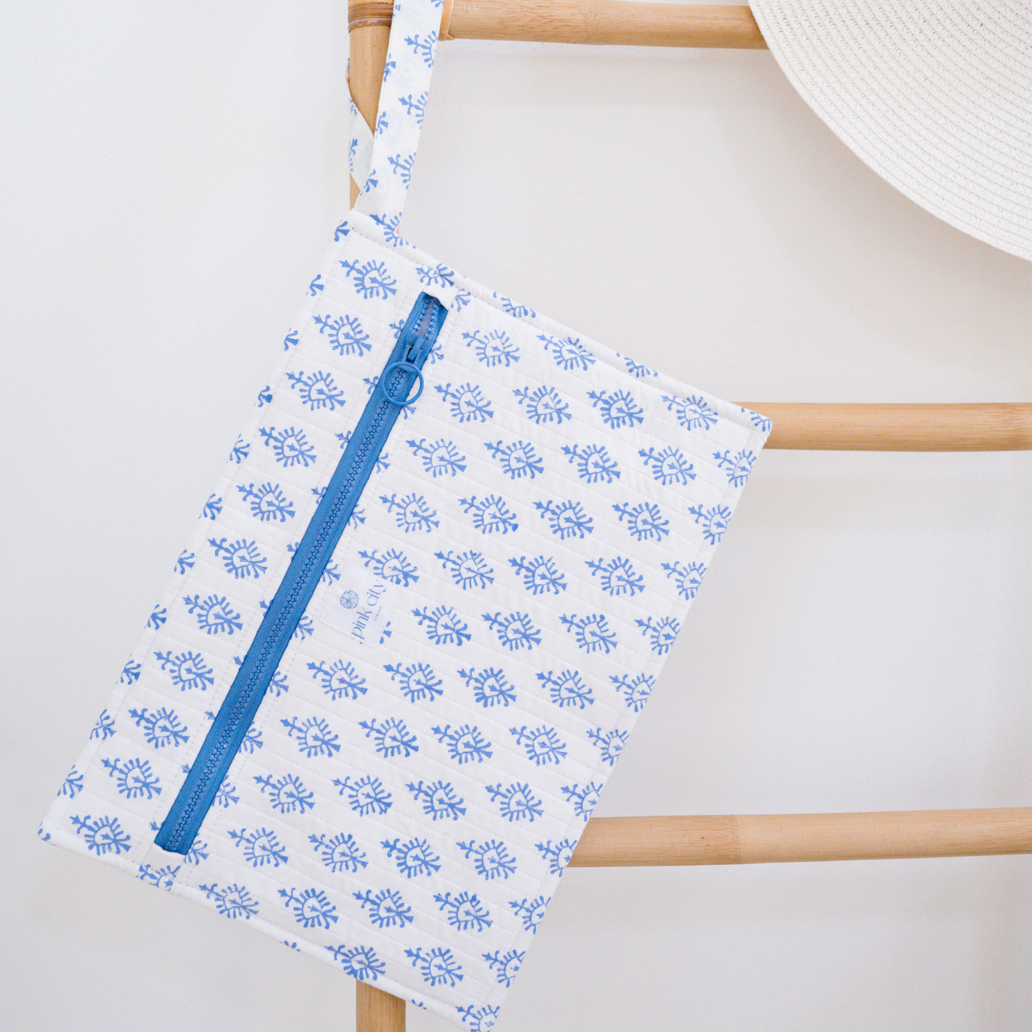 Tablet Sleeve, Santorini Blue Thistle