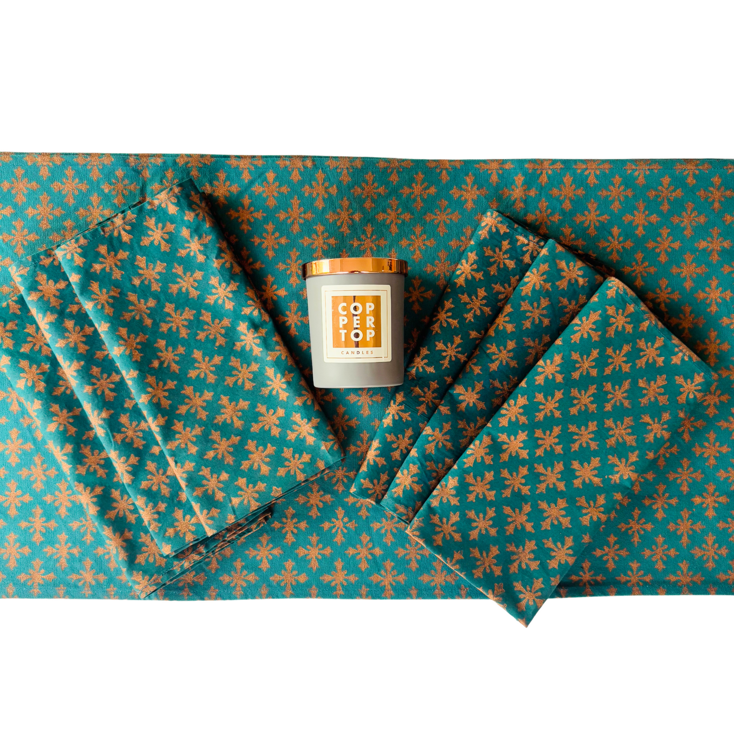 Ramadan Table Linen & Candle Gift Set 🌙