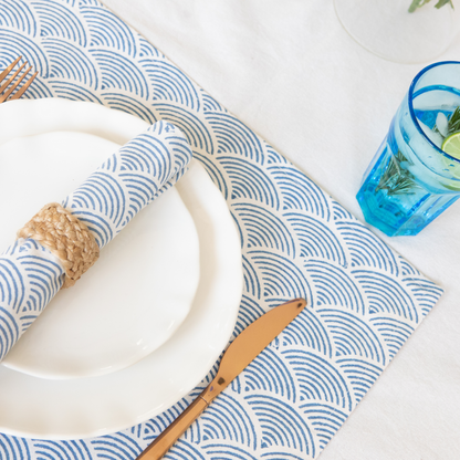 Pair of Cornflower Placemats