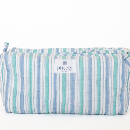 Blue Cactus Beauty Bag