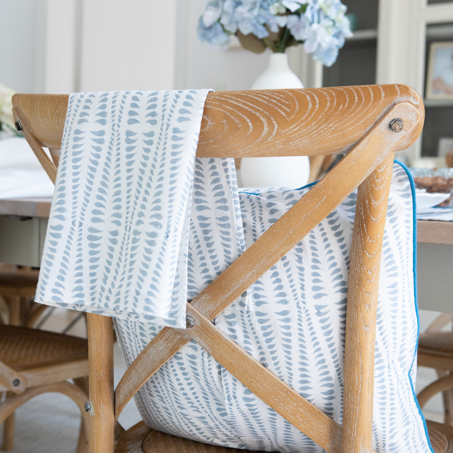 Pair of Hydrangea Napkins