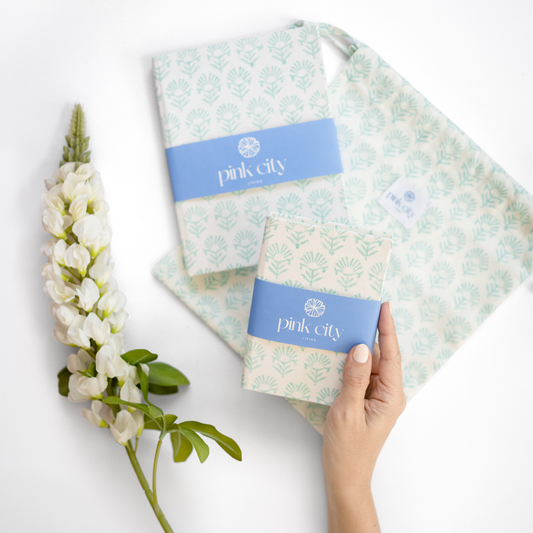 Artisan Journaling Notebook, Aloe Thistle
