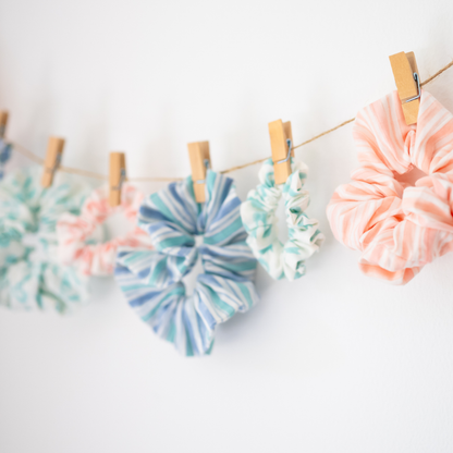 Skinny Scrunchie Set, Organic Cotton