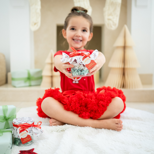 Christmas Scrunchie Jar