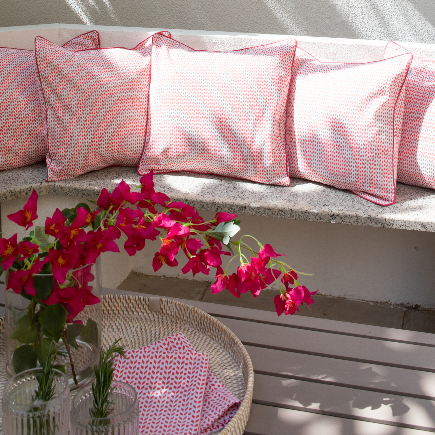 Bougainvillea Cushion